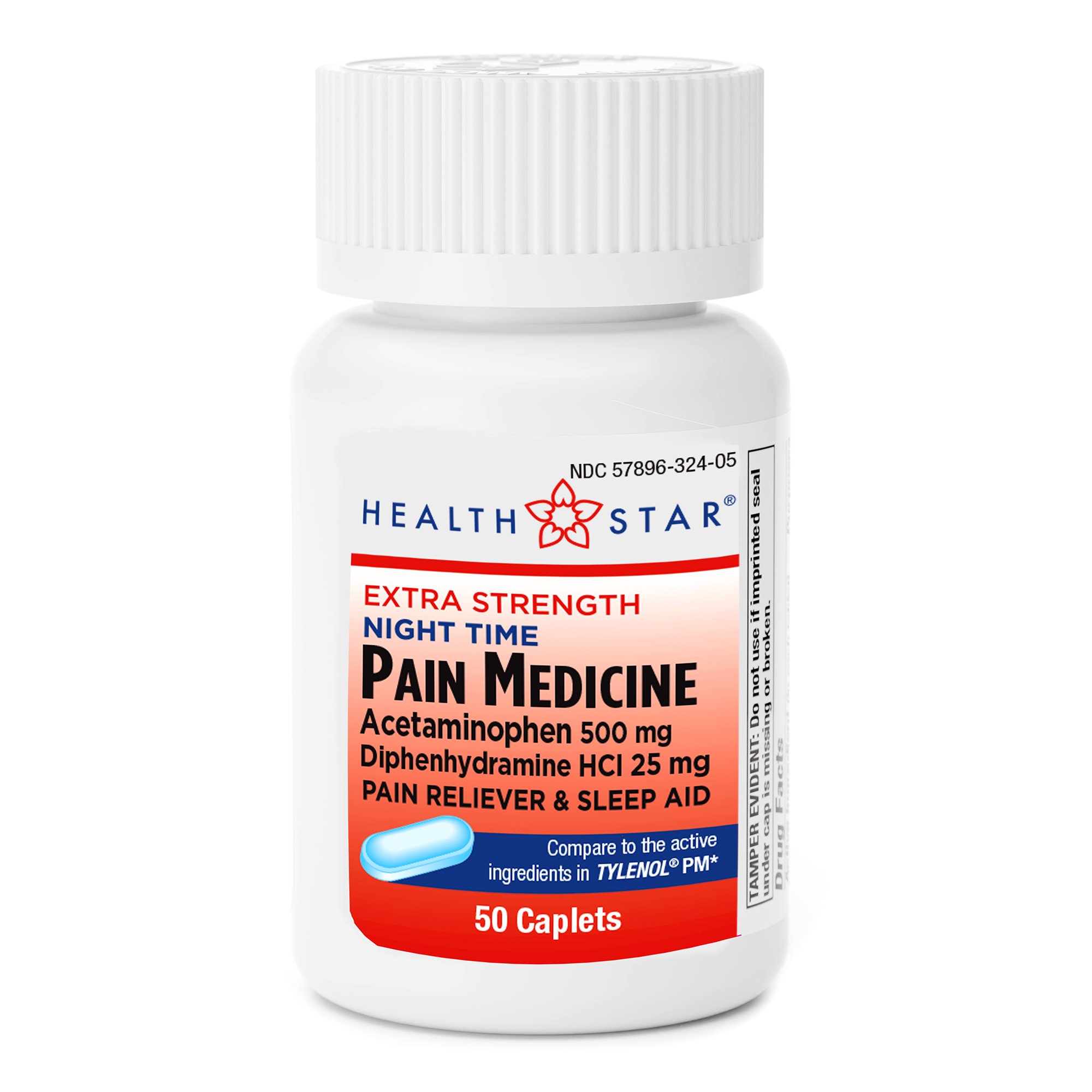 Health Star Nighttime Pain Reliever and Sleep Aid MK 1212889