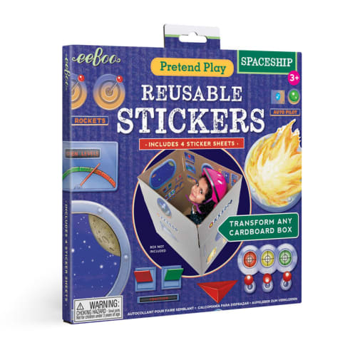 Spaceship Pretend Play Stickers