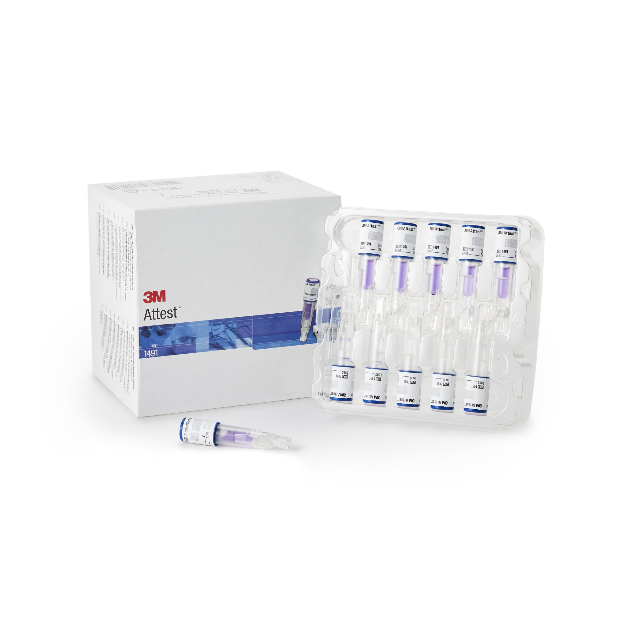 3M Attest Rapid Readout Sterilization Biological Indicator Vial MK 1009962