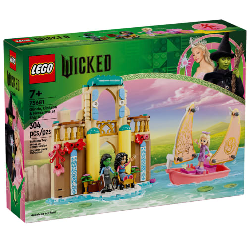 LEGO Wicked Glinda, Elphaba, & Nessarose at Shiz University (75681)