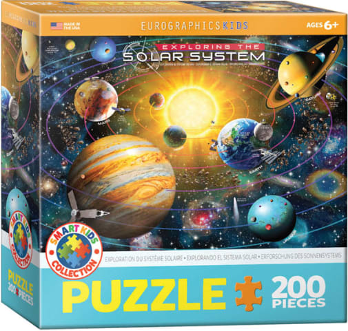 Eurographics Exploring the Solar System Puzzle - 200 pieces