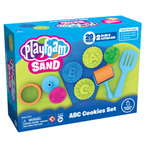 Playfoam Sand ABC Cookies Set