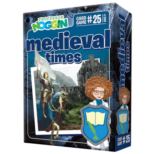 Professor Noggin Medieval Times Card Game