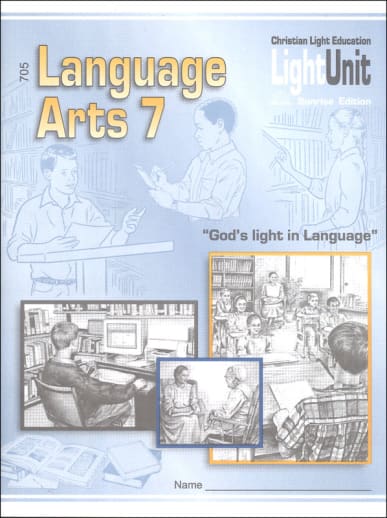 Language Arts LightUnit 705 Sunrise Edition