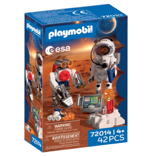 ESA: Astronaut with Robot (Space)