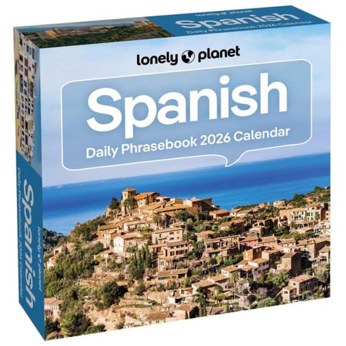 Lonely Planet: Spanish Phrasebook 2026 Day-to-Day Calendar