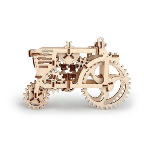 Ugears 3D Wooden Mechanical Model Tractor