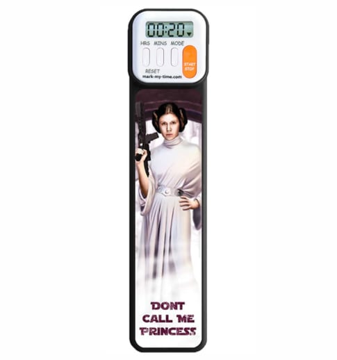 Mark-My-Time 3D Star Wars Digital Bookmark Princess Leia