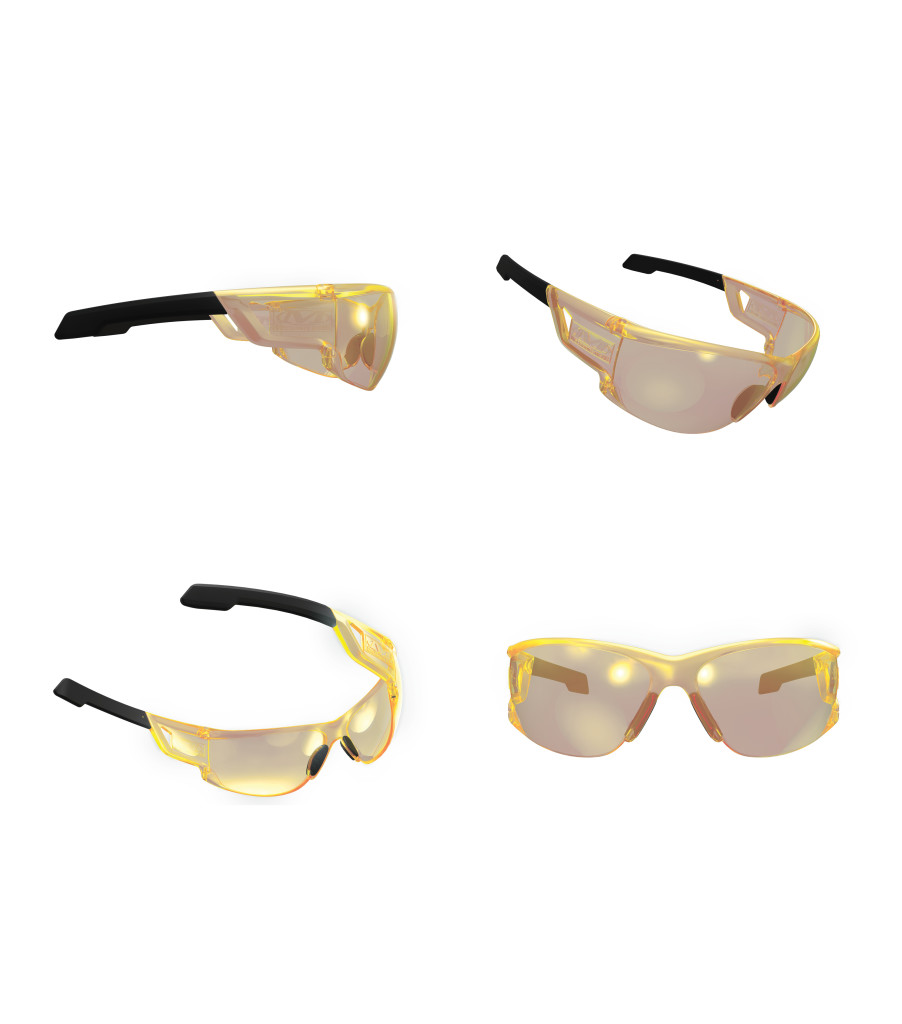 Type-N | Amber Frame | Amber Lens, Amber/Black, large image number 3