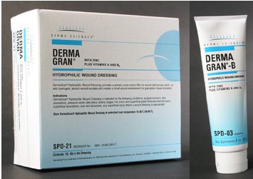 Dermagran B Hydrophilic Wound Dressing, 2 x 2 inch MK 747216
