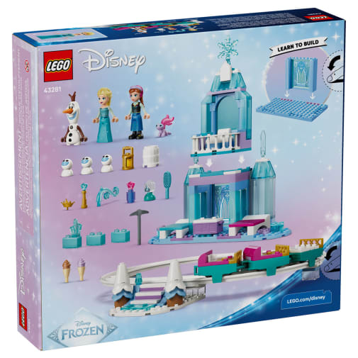 LEGO Disney Princess Elsa's Ice Castle & Snow Ride Adventure (43281)