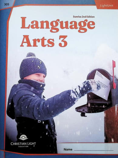 Christian Light Language Arts LightUnit 305 Sunrise 2nd Edition