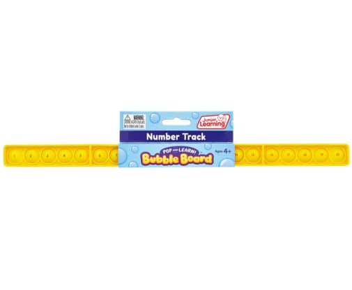 Number Track Bubble Board