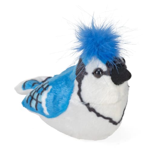 Audubon Bird: BlueJay Plush With Real Bird Call