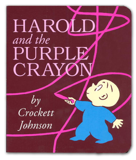 Harold and the Purple Crayon Board Book