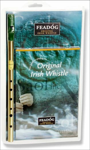 Irish Penny Whistle w/ Booklet