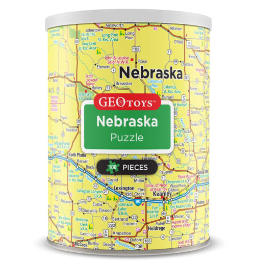 Nebraska Mini Puzzle - 100 pieces