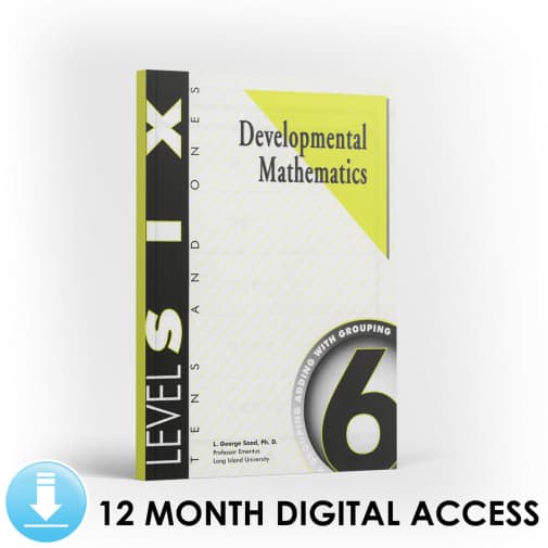Developmental Math: Level 6 Student Workbook | Tens & Ones: Adding and Grouping (12 Month Access)