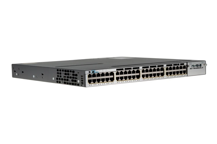 Cisco 3750X Series 48 Port PoE+ Switch, WS-C3750X-48PF-L, Refurbished, Original