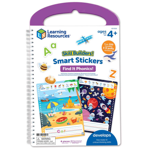 Skill Builders!Smart Stickers Find It Phonics