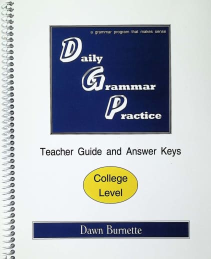 Daily Grammar Practice Teacher Guide College Level (1st Edition)