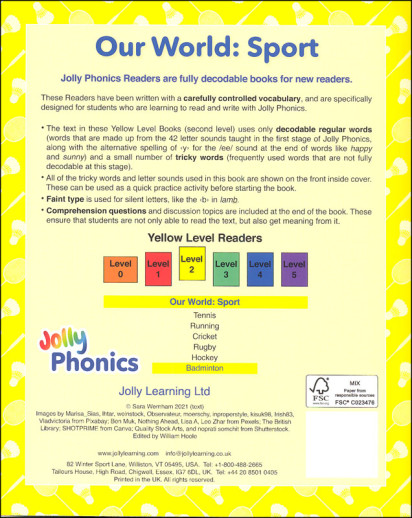 Jolly Phonics Readers Level 2 Our World Set