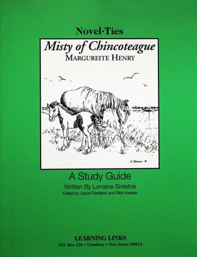 Misty of Chincoteague Novel-Ties Study Guide