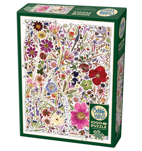 Cobble Hill Flower Press: Spring Puzzle (1000 piece)