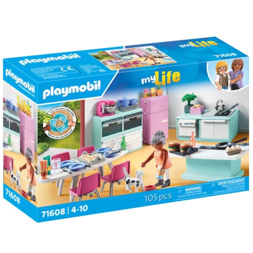 Playmobil myLife Kitchen with Dining Table