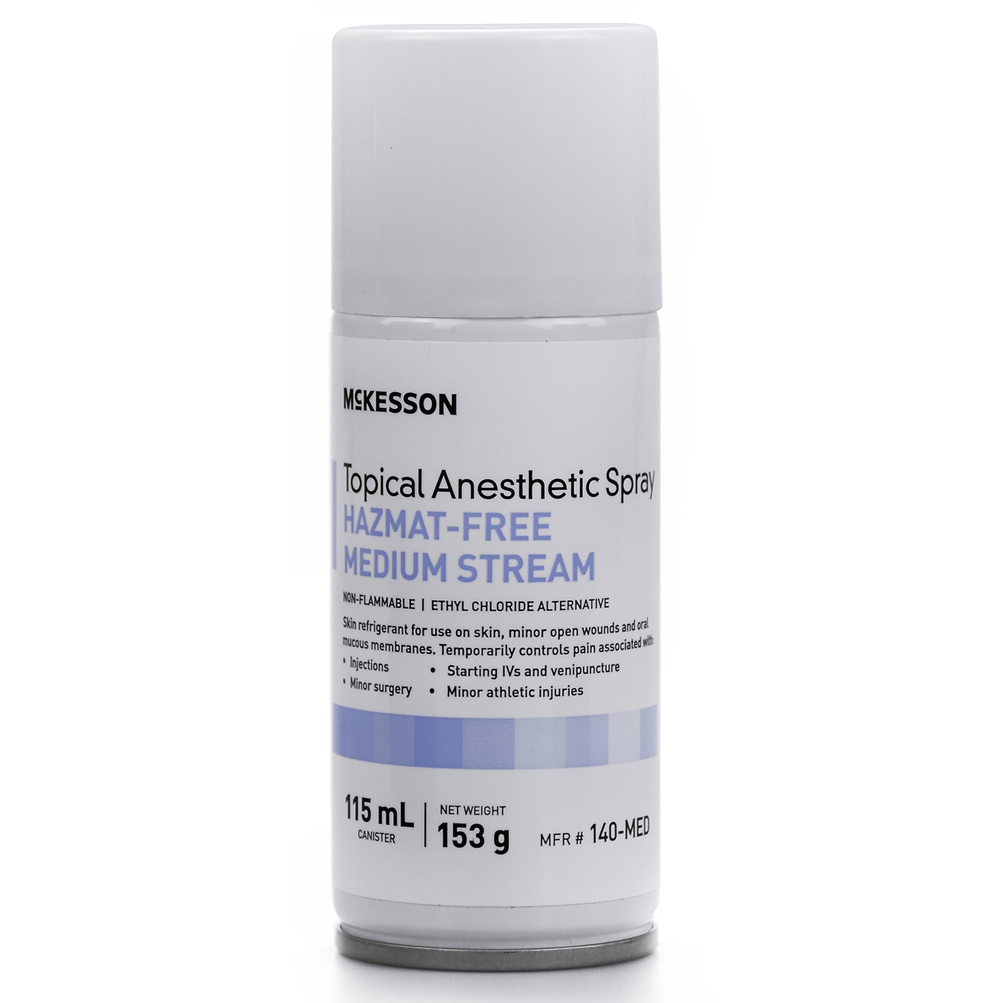 McKesson Topical Anesthetic Spray, Medium Stream, 115-mL Spray Can MK 1055747