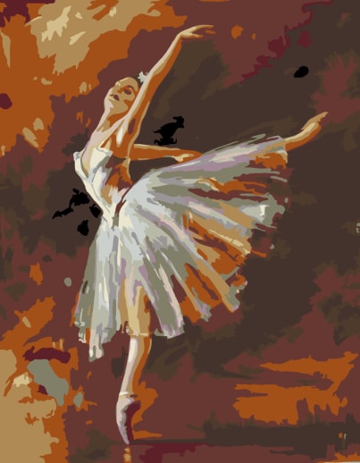 Artwille Paint by Number - The Dancer Bends
