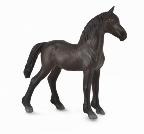 Breyer Black Friesian Foal (CollectA Collection)