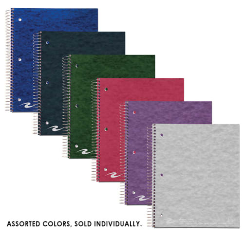 5 Subject College Ruled Notebook (Pressboard Cover)