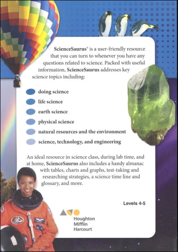 ScienceSaurus Student Handbook 2014 (Grades 4-5)