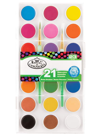 Watercolor Cake Set (21 piece)