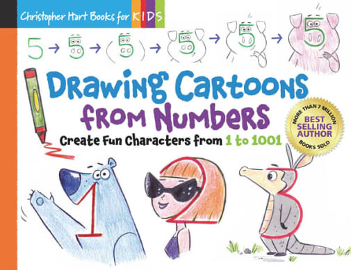 Drawing Cartoons From Numbers and Letters (Drawing with Christopher Hart)