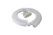 Spiral Cable Zip Wrap White 30mm x 1.5m