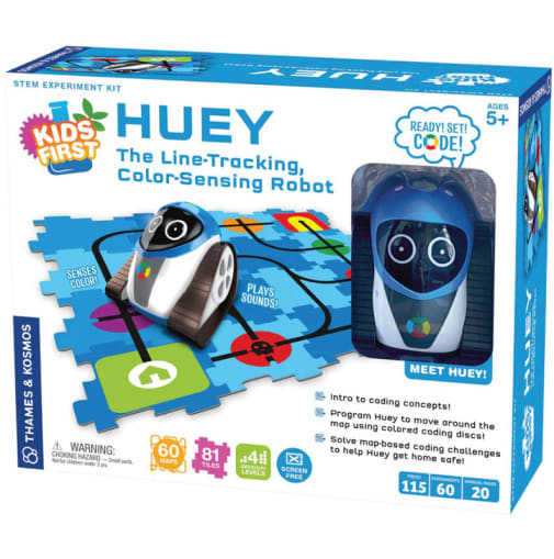 Huey: The Line-Tracking, Color-Sensing Robot