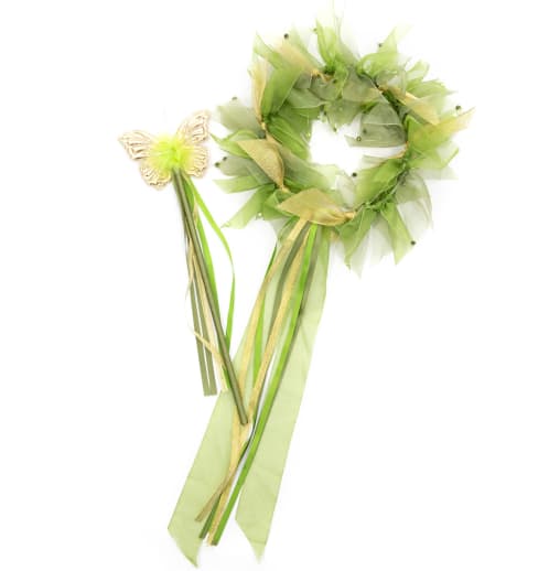 Little Adventures Pixie Tinkerbell Fairy Halo & Wand