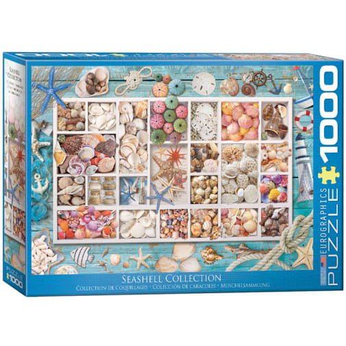 Eurographics Seashell Collection 1000-piece Jigsaw Puzzle