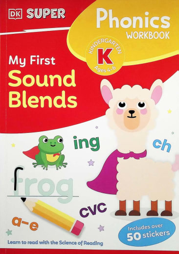 DK Super Phonics My First Sounds Blends Workbook