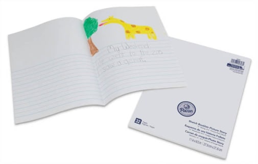 Pacon Beginner Sketch Booklets - Picture Story (8.5" x 11")