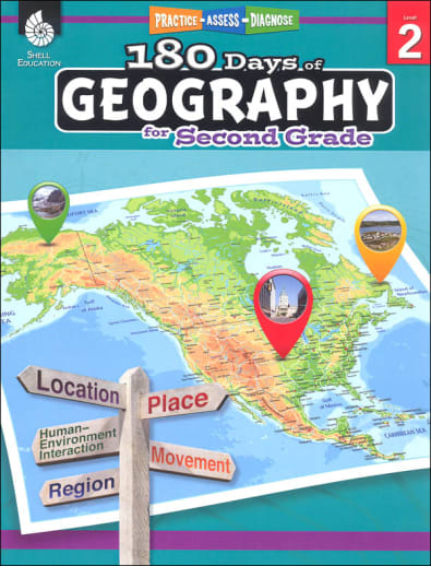 180 Days of Geography for Second Grade
