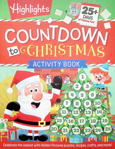 Countdown to Christmas Activity Book