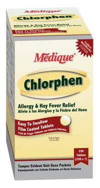 Medique Chlorphen Allergy and Hay Fever Relief MK 498750