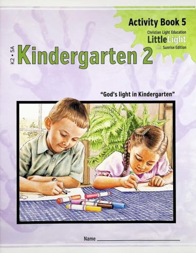 Kindergarten 2 - LittleLight Activity Book 5