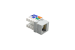 Cat5e RJ45 110 Type Keystone Jack, Gray