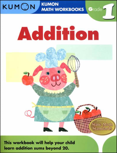 Addition Grade 1 Workbook