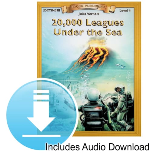 20,000 Leagues Under the Sea Worktext with Audio Download