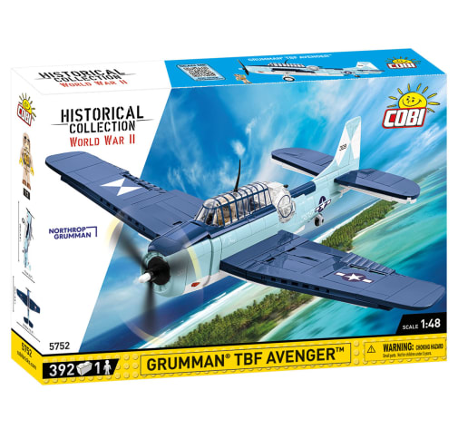 COBI Grumman TBF Avenger Torpedo Bomber - 392 pieces (World War II Historical Collection)